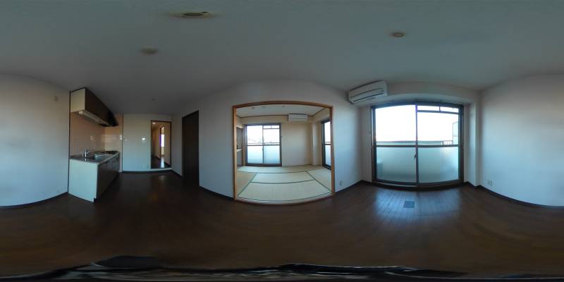 パノラマ画像リビング