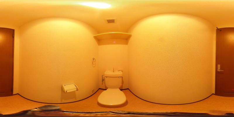 パノラマ画像トイレ