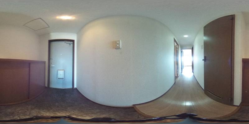 パノラマ画像玄関