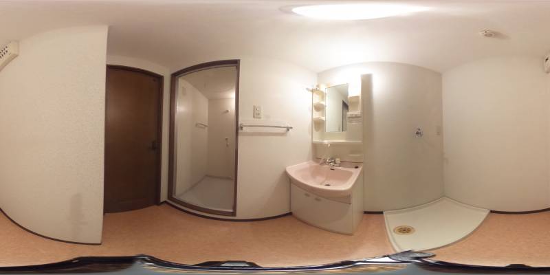 パノラマ画像洗面所