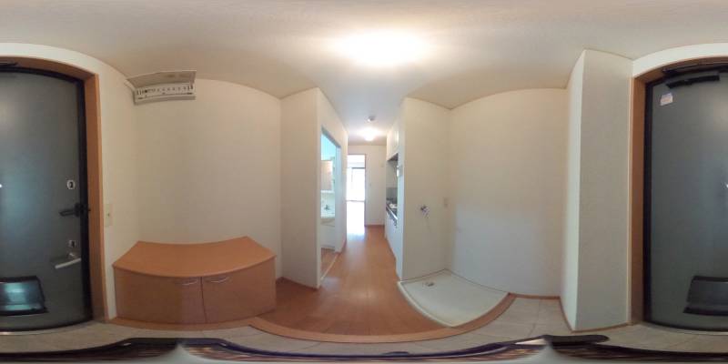 パノラマ画像玄関