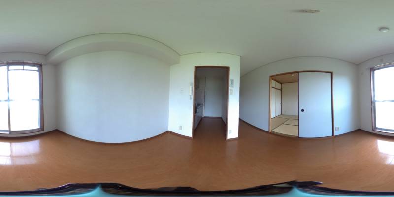 パノラマ画像リビング