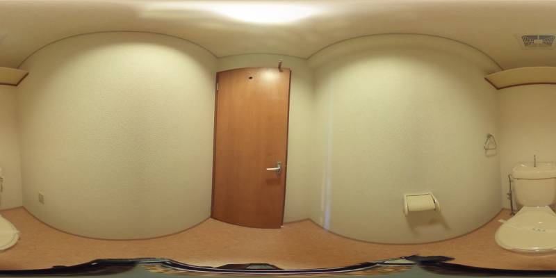 パノラマ画像トイレ