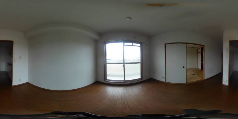 パノラマ画像リビング