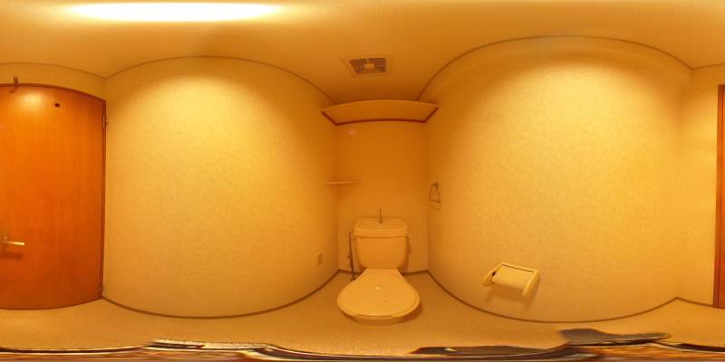 パノラマ画像トイレ