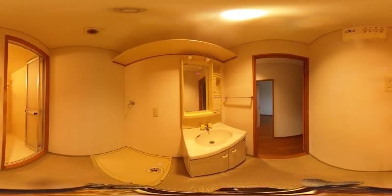 パノラマ画像洗面所