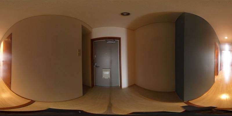 パノラマ画像玄関