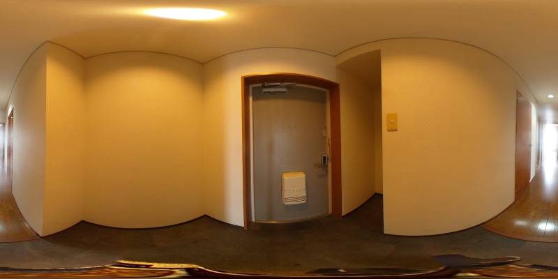 パノラマ画像玄関