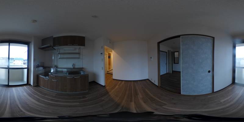 パノラマ画像リビング