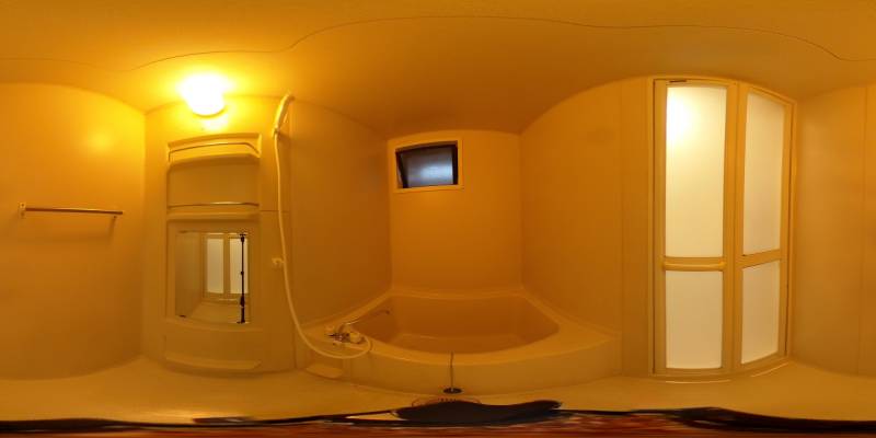 パノラマ画像バスルーム