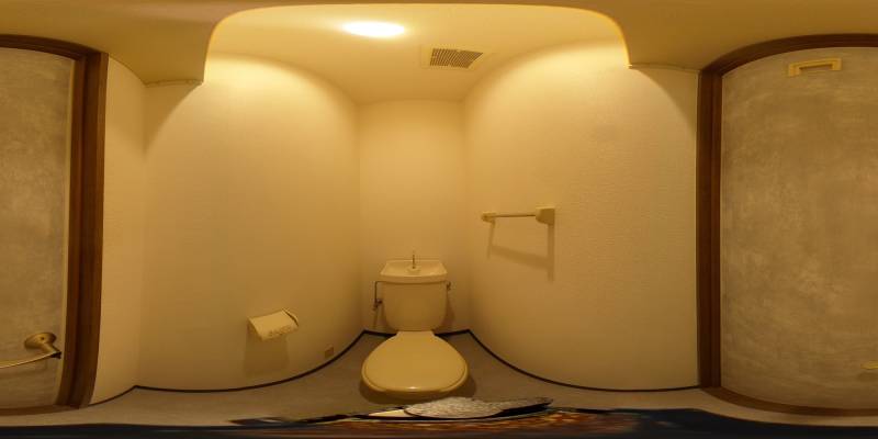 パノラマ画像トイレ