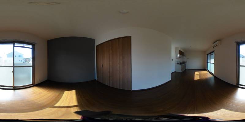 パノラマ画像リビング