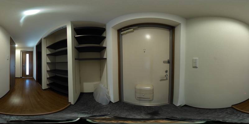 パノラマ画像玄関