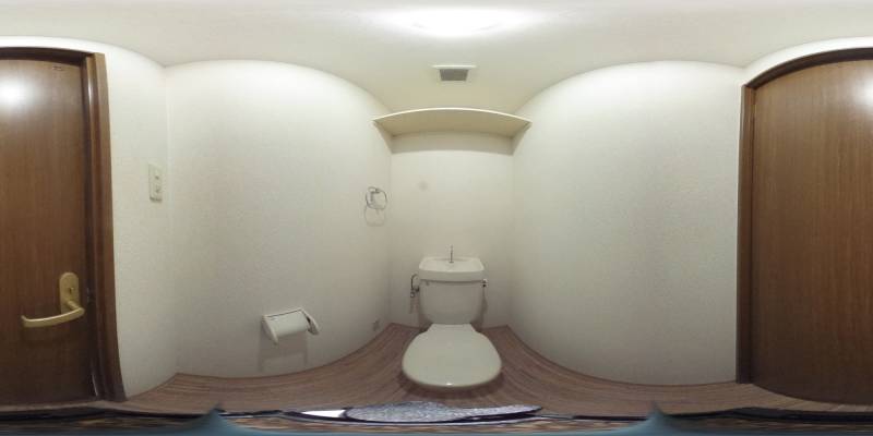 パノラマ画像トイレ