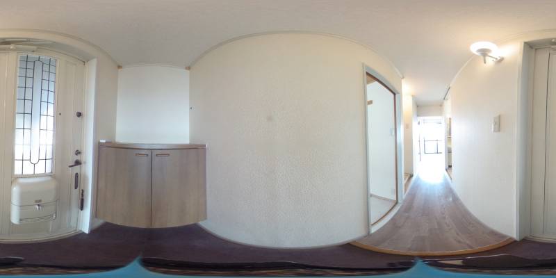 パノラマ画像玄関