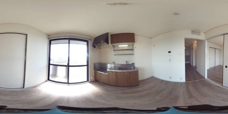 パノラマ画像キッチン