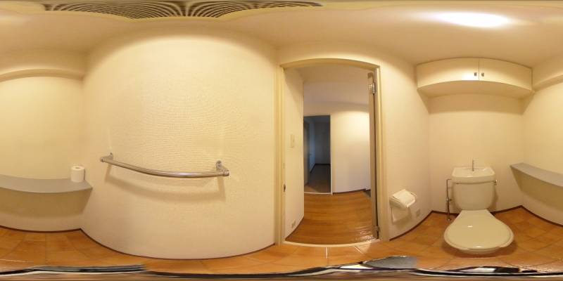 パノラマ画像トイレ