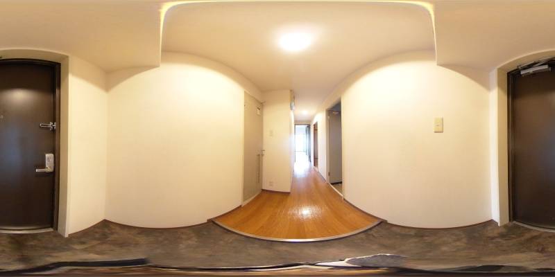 パノラマ画像玄関