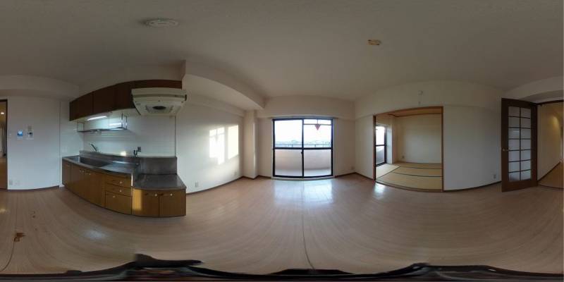 パノラマ画像リビング