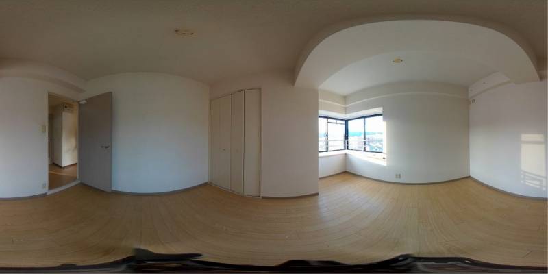 パノラマ画像洋室