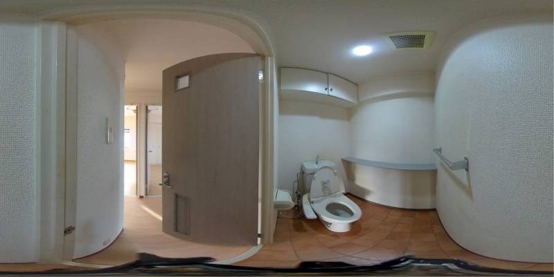 パノラマ画像トイレ