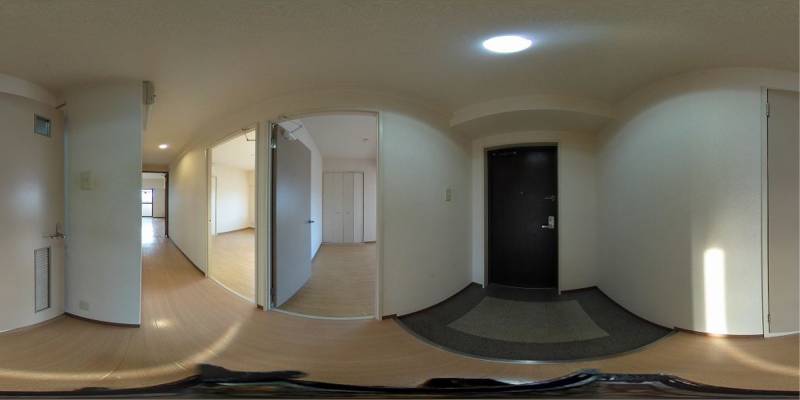 パノラマ画像玄関