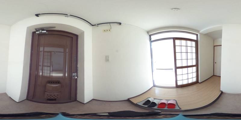 パノラマ画像玄関