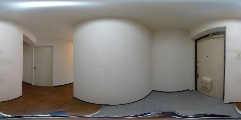 パノラマ画像玄関