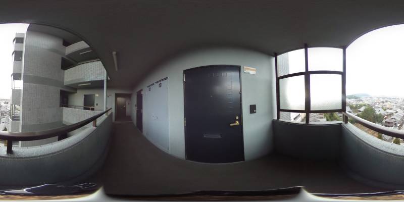 パノラマ画像玄関