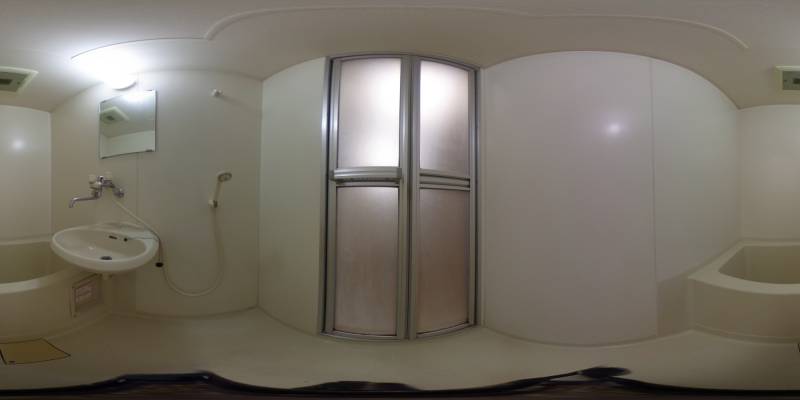 パノラマ画像バスルーム