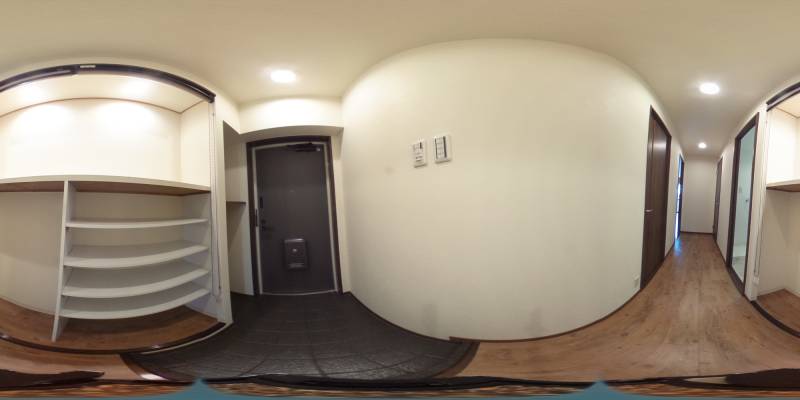 パノラマ画像玄関