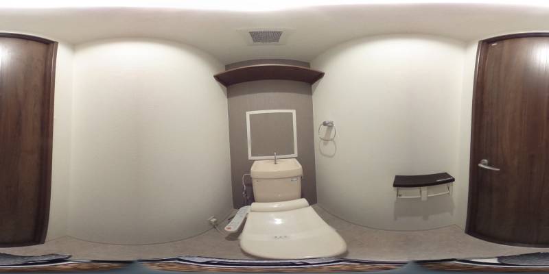パノラマ画像トイレ