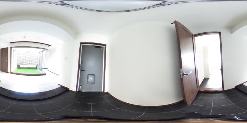 パノラマ画像玄関