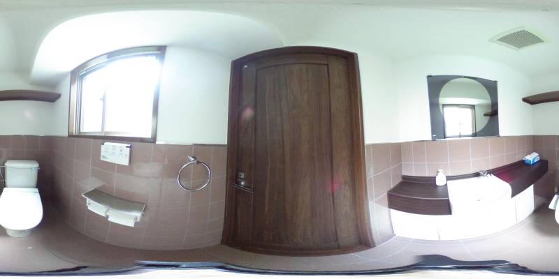 パノラマ画像トイレ