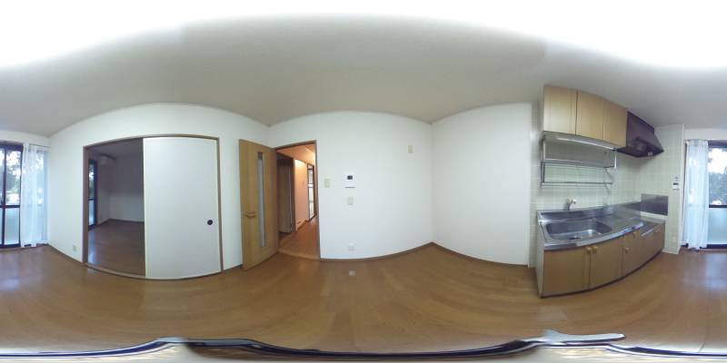 パノラマ画像リビング