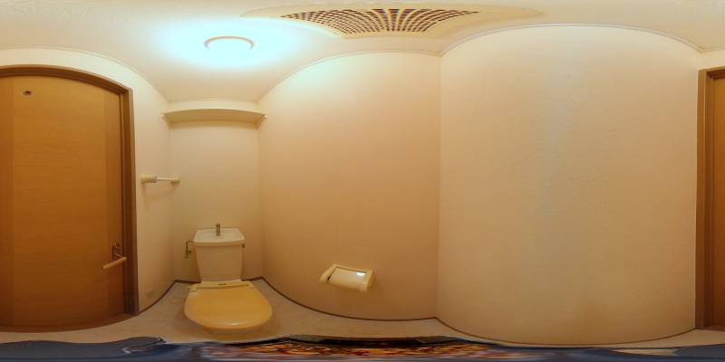 パノラマ画像トイレ