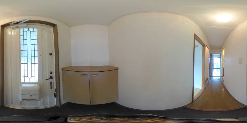 パノラマ画像玄関