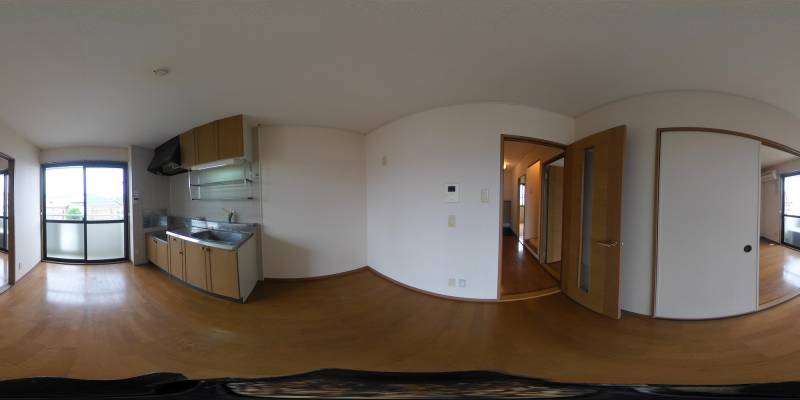 パノラマ画像洋室