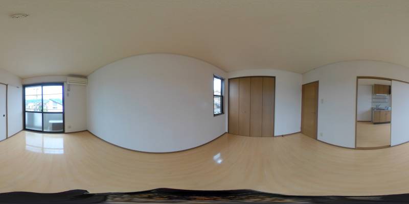 パノラマ画像洋室