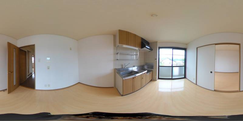 パノラマ画像洋室