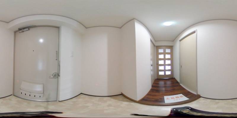 パノラマ画像玄関