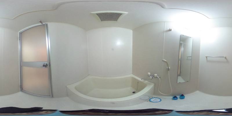 パノラマ画像バスルーム