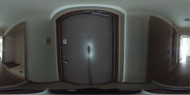 パノラマ画像玄関