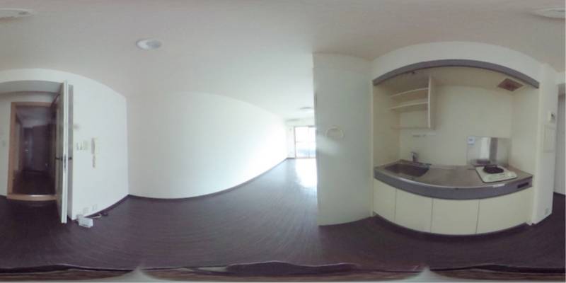 パノラマ画像キッチン