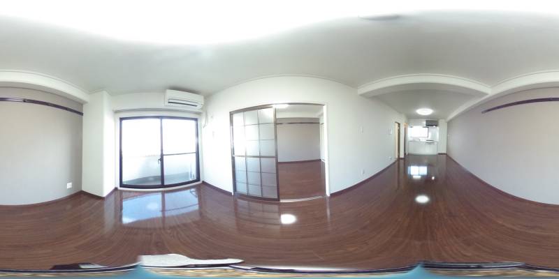 パノラマ画像洋室