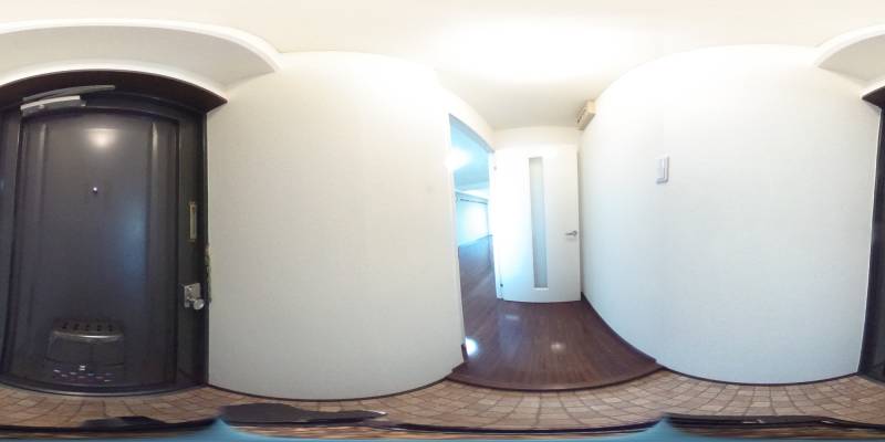 パノラマ画像玄関