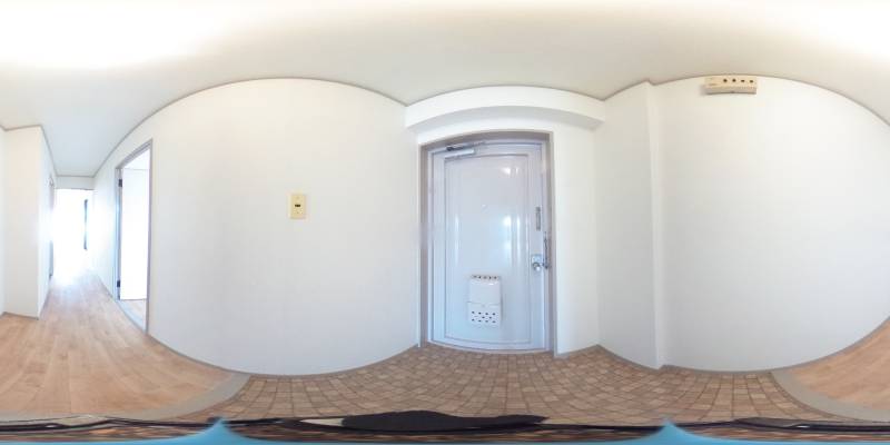 パノラマ画像玄関