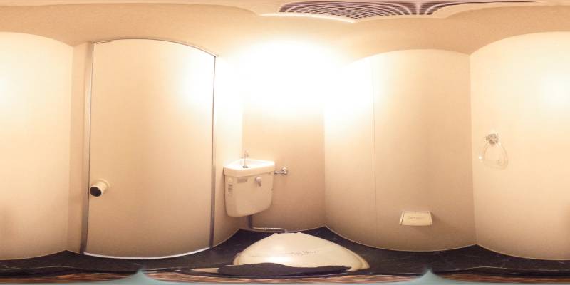 パノラマ画像トイレ