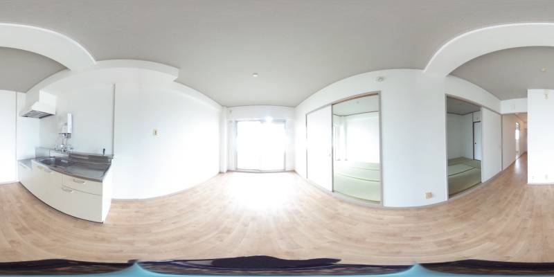 パノラマ画像リビング