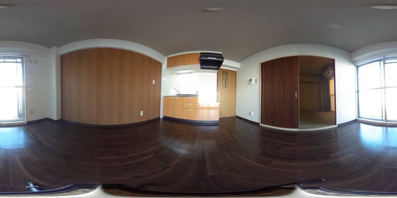 パノラマ画像洋室